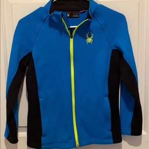 Youth kids Spyder full zip up jacket